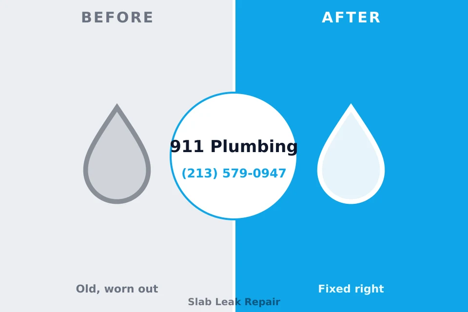 Before and after: plumbing company Oakley, KS